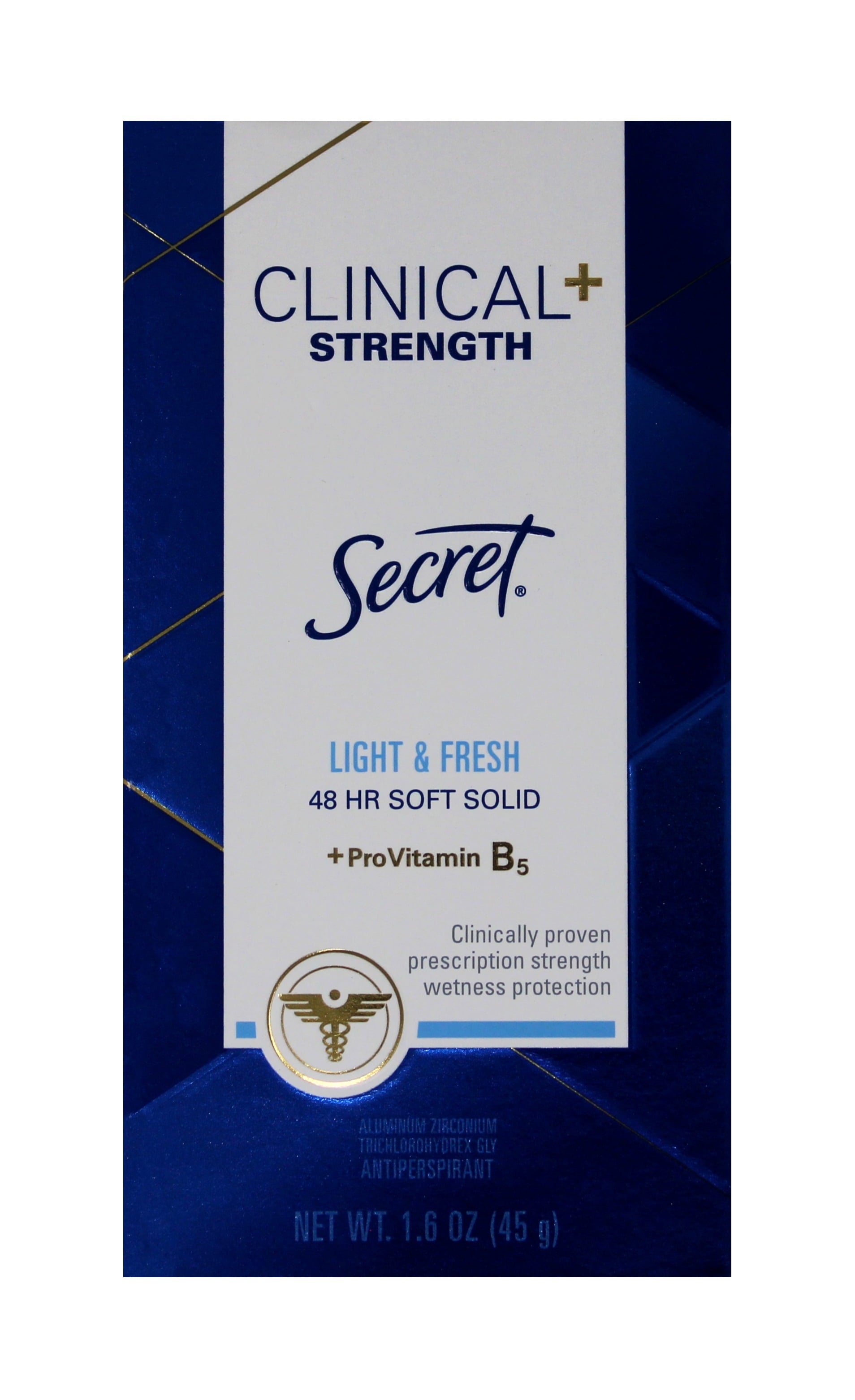 Clinical Strength Anti-Perspirant Deodorant Soft Solid, Light & Fresh Scent 1.60 oz