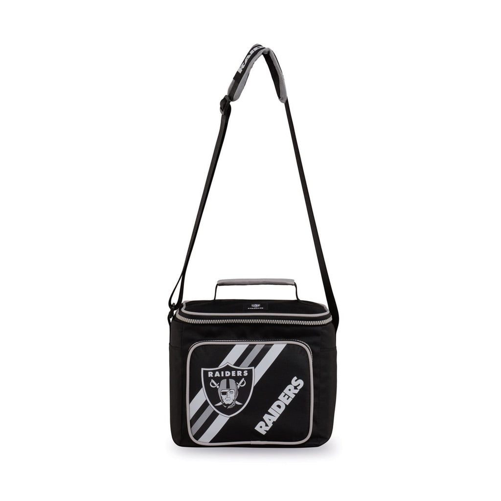 Las Vegas Raiders Square Lined 4-Pack Cooler