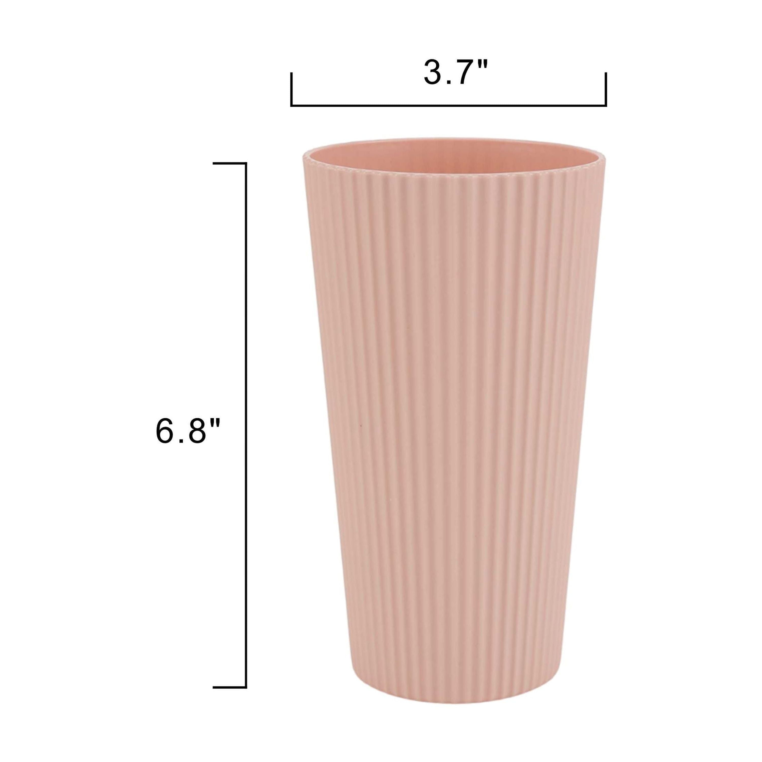 Black Eco-Friendly Recycled Plastic Beverage Tumbler, 26-Ounce