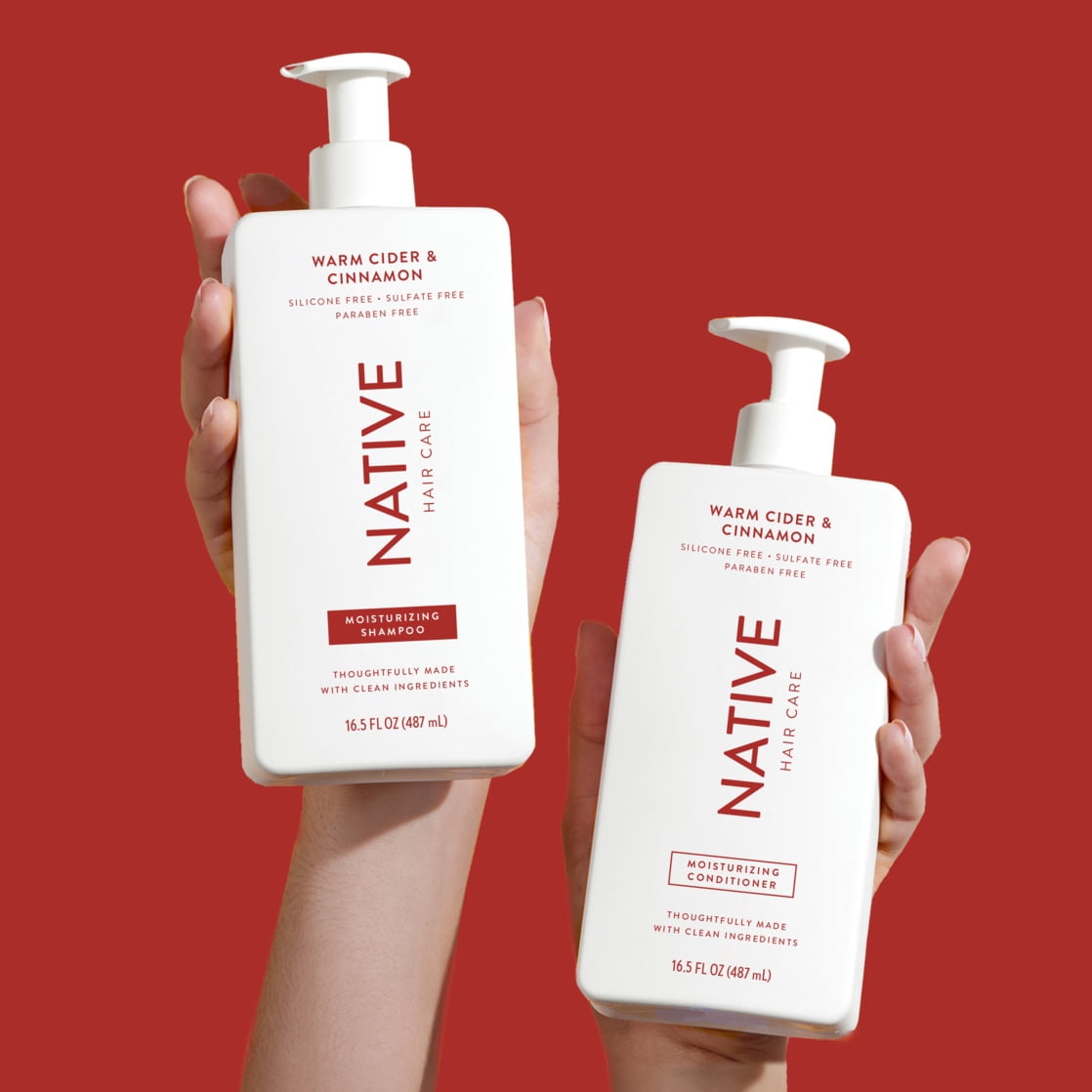 Moisturizing Conditioner, Warm Cider & Cinnamon, Sulfate & Paraben Free, 16.5 fl oz