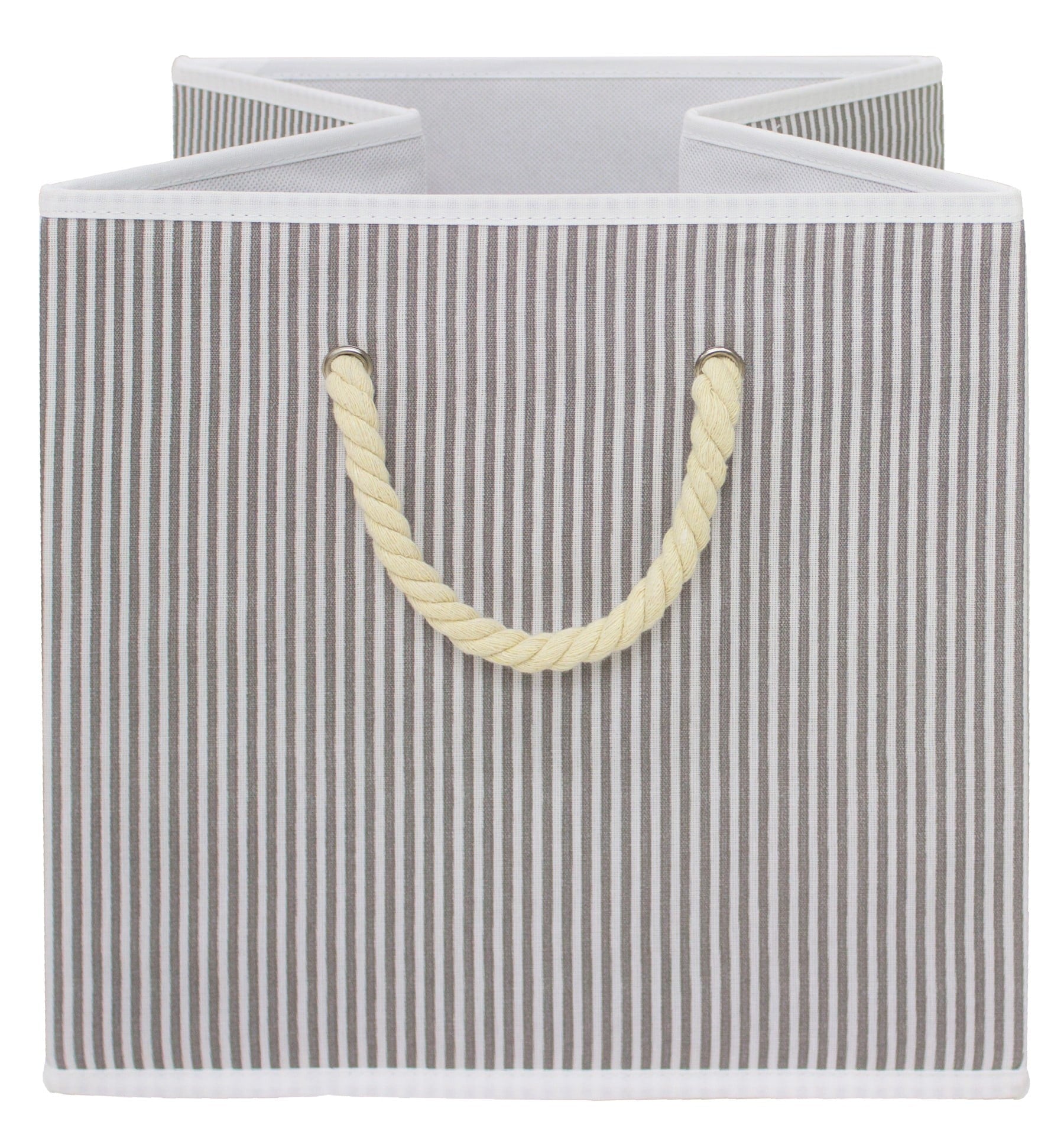 Better Homes & Gardens Collapsible Fabric Cube Storage Bin, Vanilla