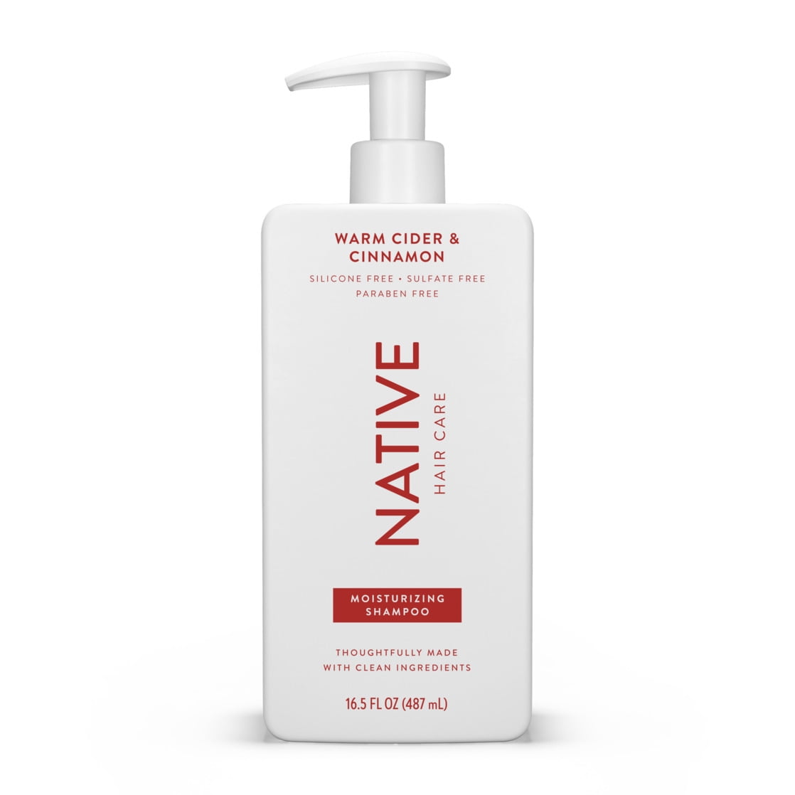 Moisturizing Shampoo, Warm Cider & Cinnamon, Sulfate Free, Paraben Free, 16.5 fl. oz