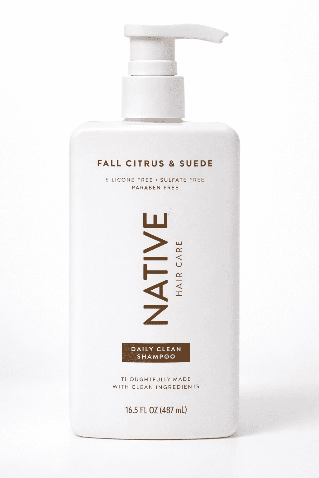 Daily Clean Shampoo, Fall Citrus & Suede Scent, Sulfate Free, Silicone Free, Paraben Free Hair Shampoo, 16.5 fl oz (487 mL)