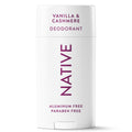 Aluminum Free Deodorant For Women, 72 Hour Solid Deodorant Stick, Vanilla & Cashmere, 2.65oz