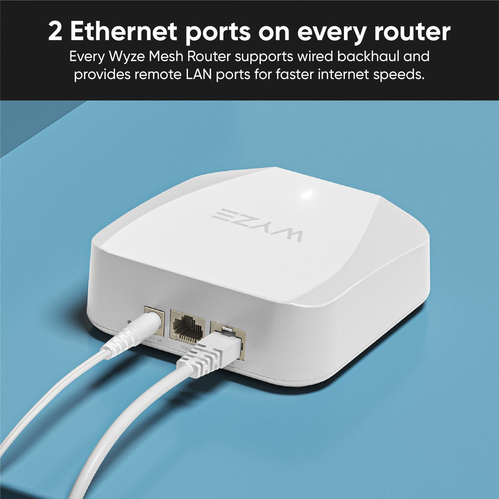 Box Wyze Wi-Fi 6 Mesh Router 2 Pack