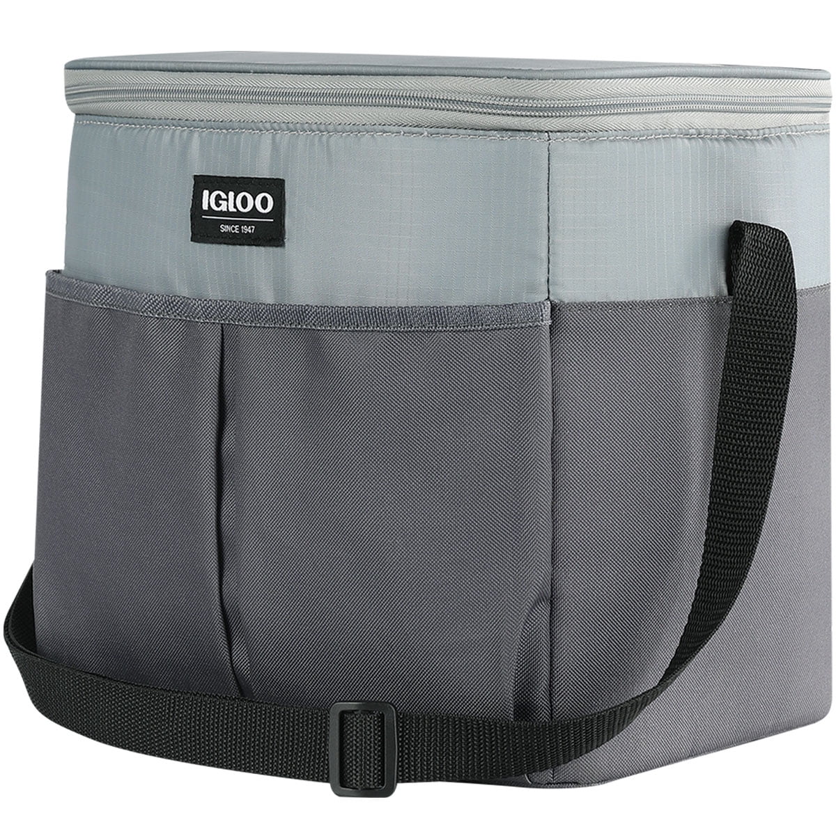 12 Can Hard Sided Thermocooler, Grey, 2 Pack
