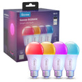 800LM RGBWW Smart A19 LED Smart Bulb 4 Packs