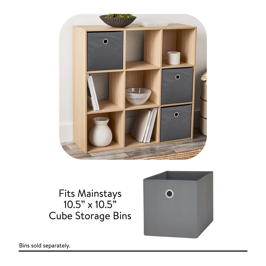 9 Cube Storage Organizer, White