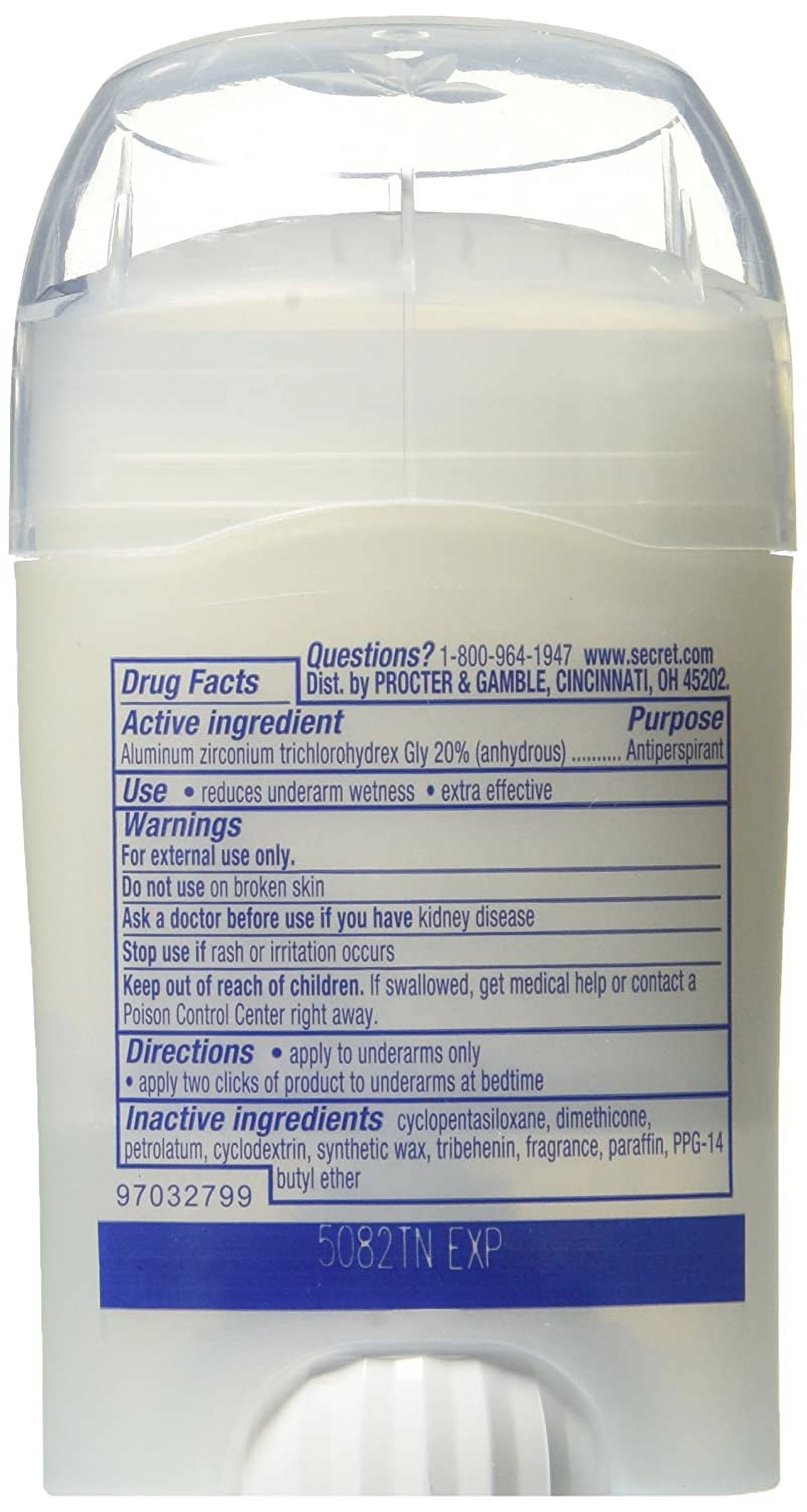 Clinical Strength Smooth Solid Anti-Perspirant/Deodorant, Light and Fresh Scent, 2.6 oz (Pack of 6)