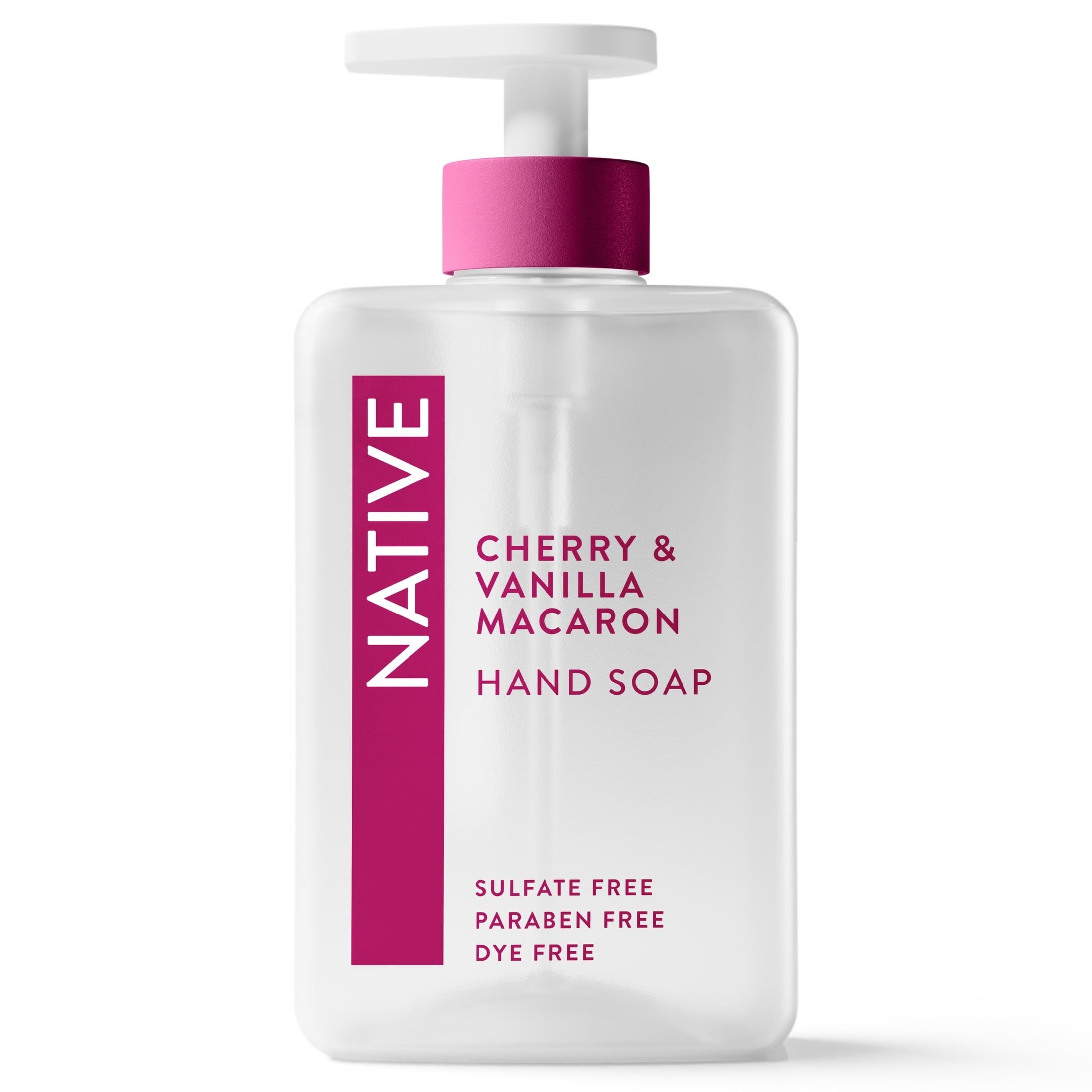 Cherry & Vanilla Macaron Body Wash 18 oz and Hand Soap 13 oz