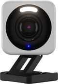 Cam v4 2.5K QHD Wi-Fi Indoor/Outdoor Smart Home Security Camera with Color Night Vision, Motion-Activated Spotlight, and 2-Way Audio