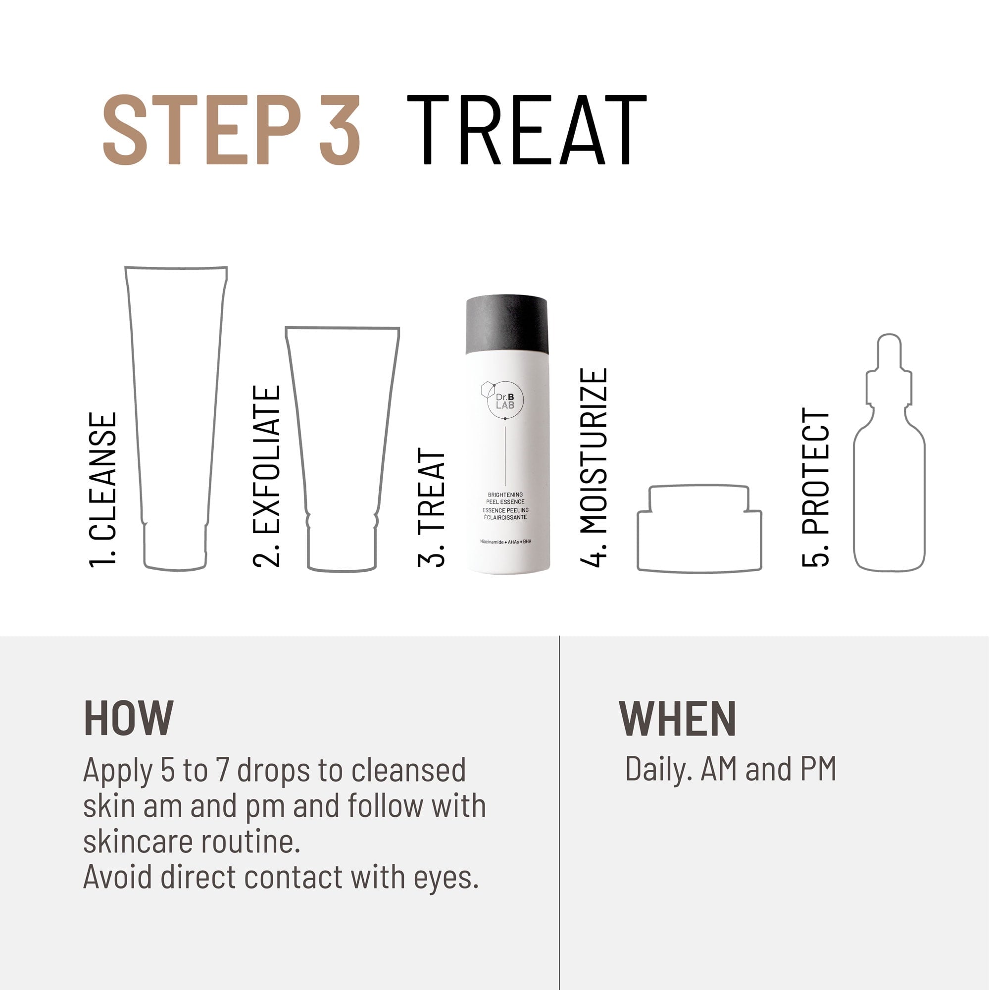 Dr. Brandt Dr. B Lab. Brightening Peel Essence 100 ml