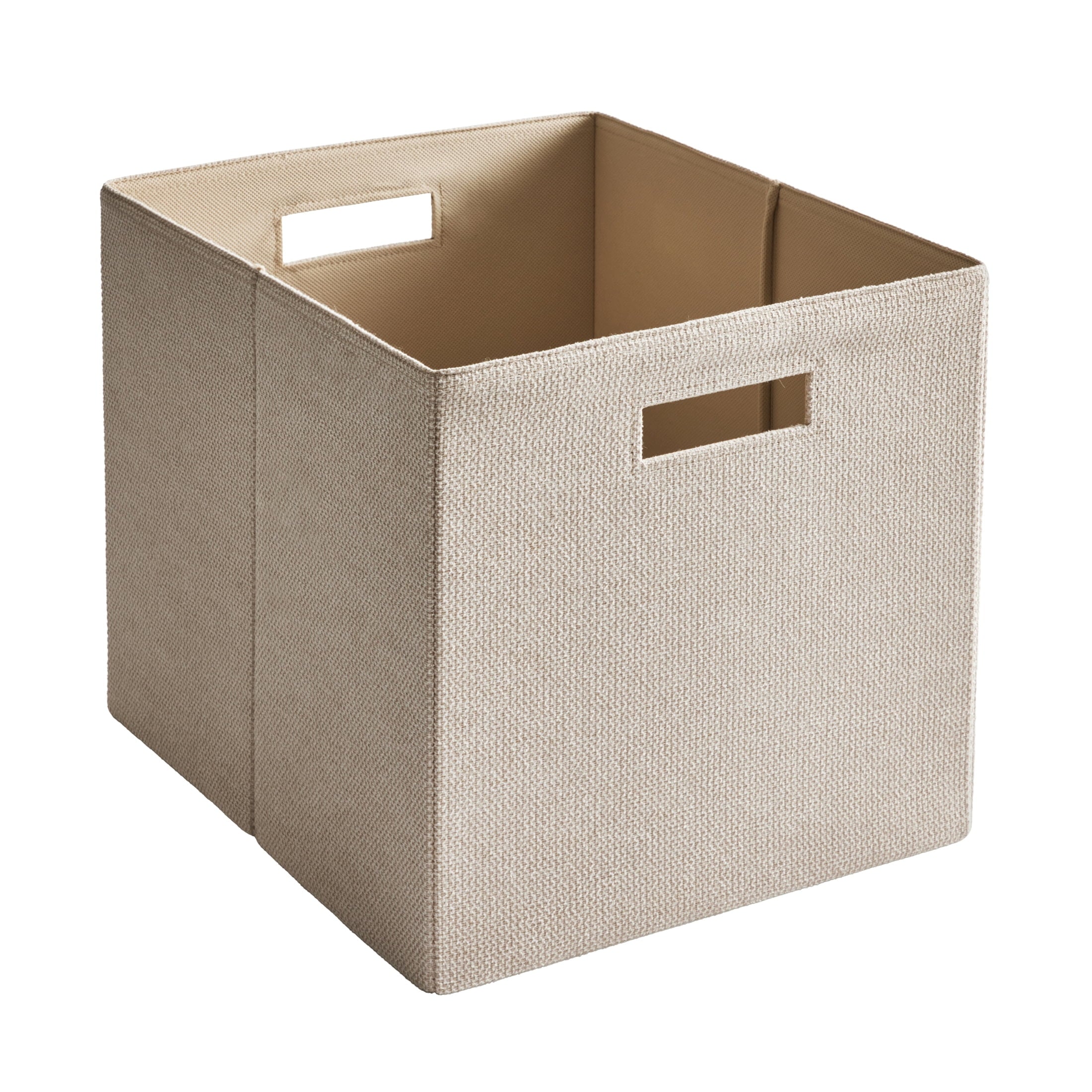 Better Homes & Gardens Collapsible Fabric Cube Storage Bin, Vanilla