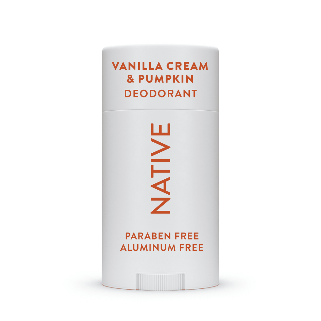 Aluminum-Free Vanilla Cream & Pumpkin Deodorant for Women and Men, 2.65 oz