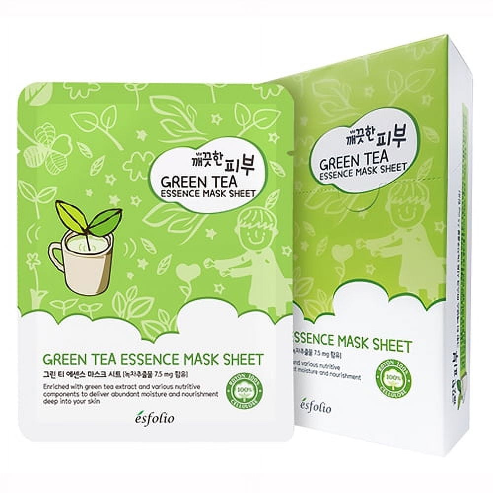 Green Tea Essence Mask 10 Sheets