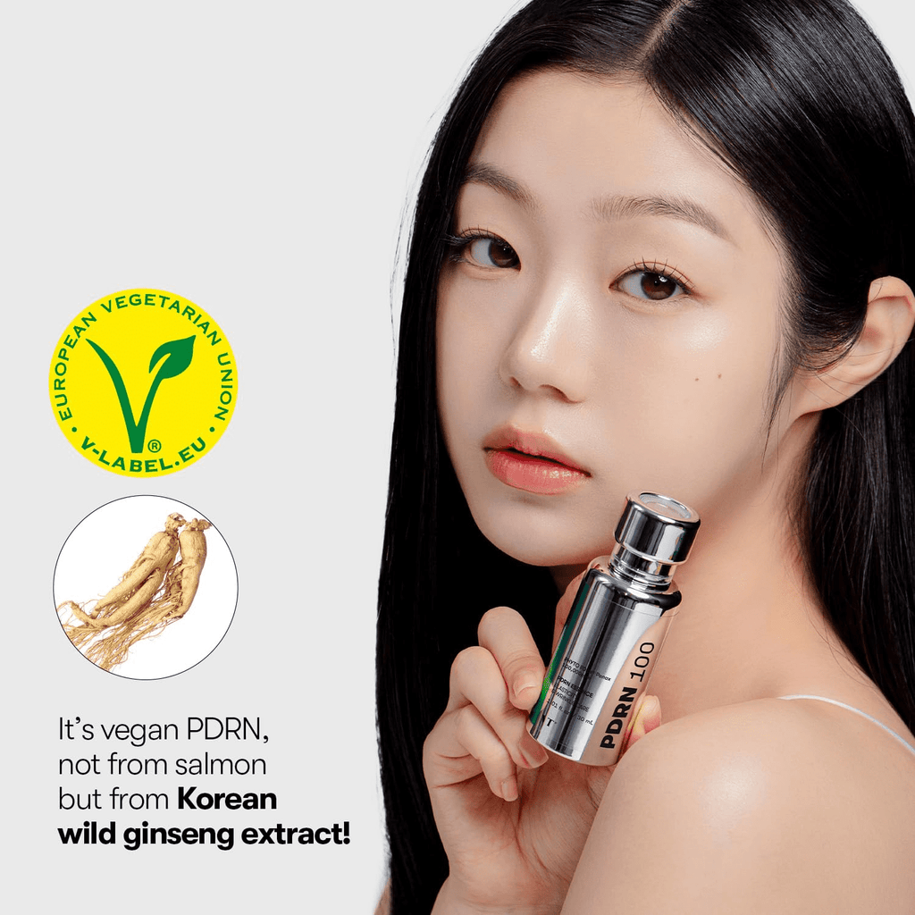 100 Essence, Intensive Glow Serum, Vegan PDRN 100,000ppm, Skin Restoration & Recovery, Hydrating, Moisturizing, Firming, Fine Lines, Korean Skincare 1.01 fl. Oz.