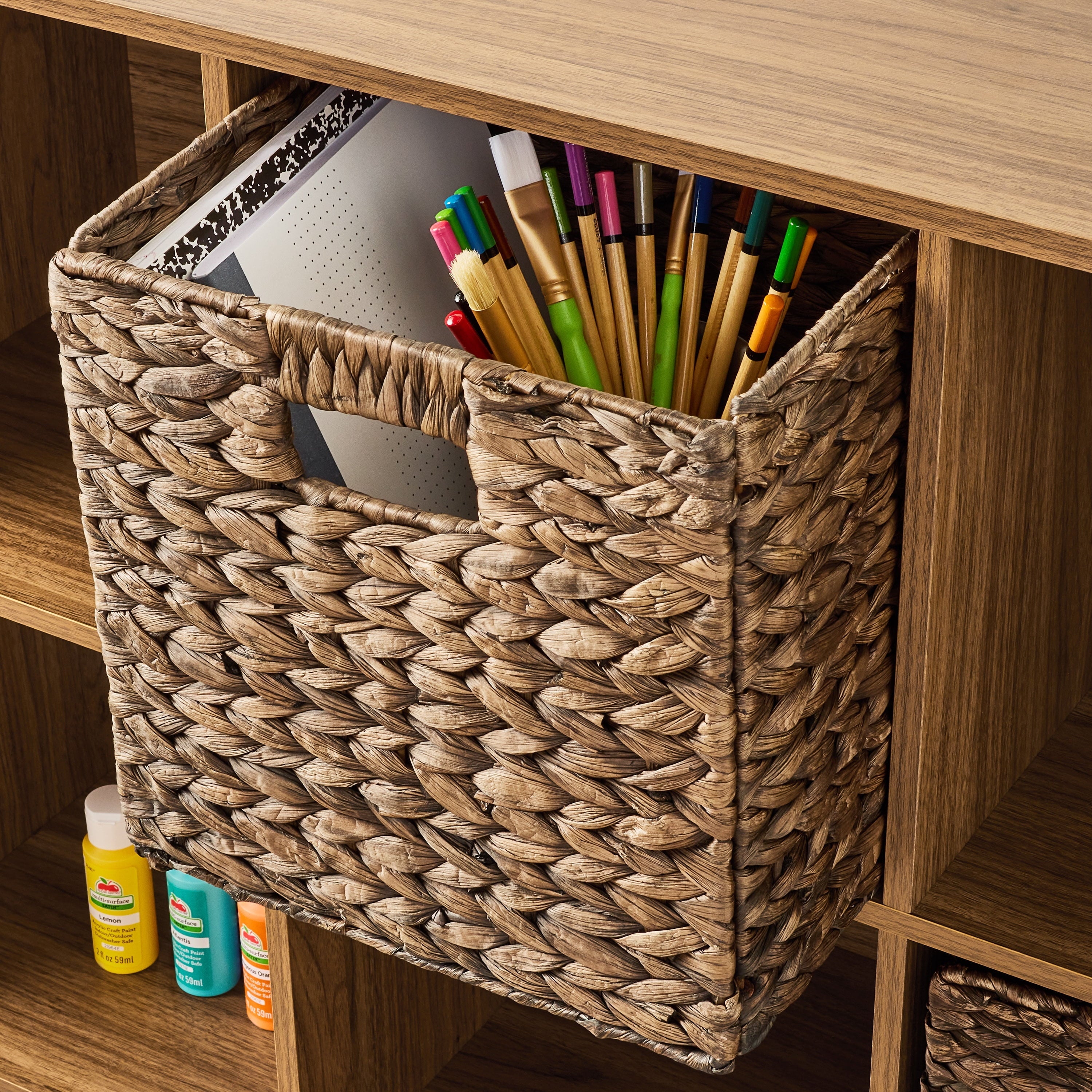 9 Cube Storage Organizer, White