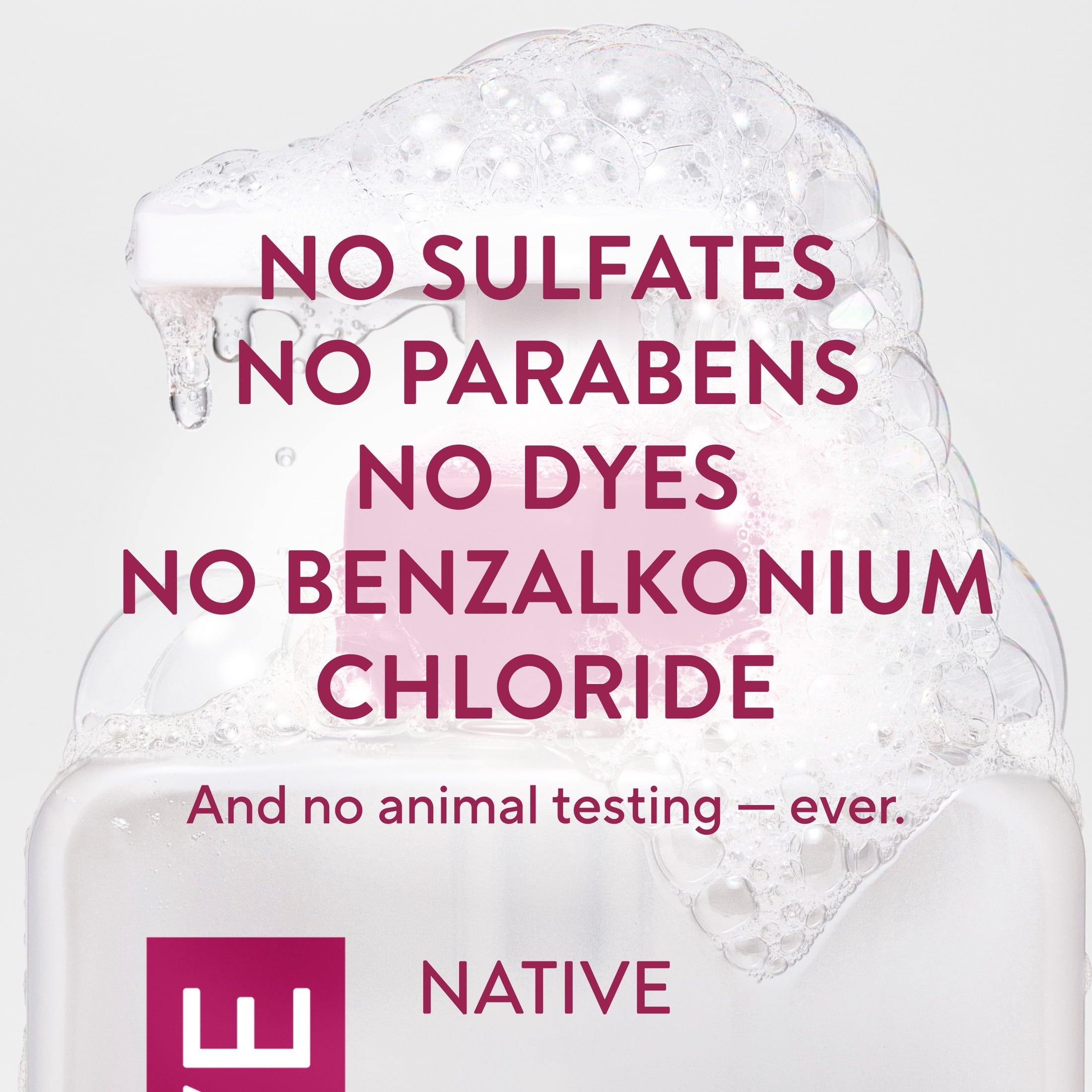 Liquid Hand Soap, Cherry & Vanilla Macaron, Non-drying, Naturally Derived Cleansers, Sulfate Free, 13 fl oz