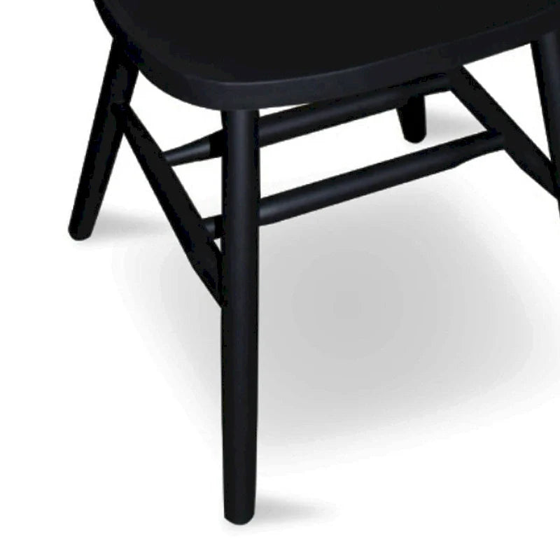 International Concepts Solid Wood Windsor Spindle Back Dining Chair