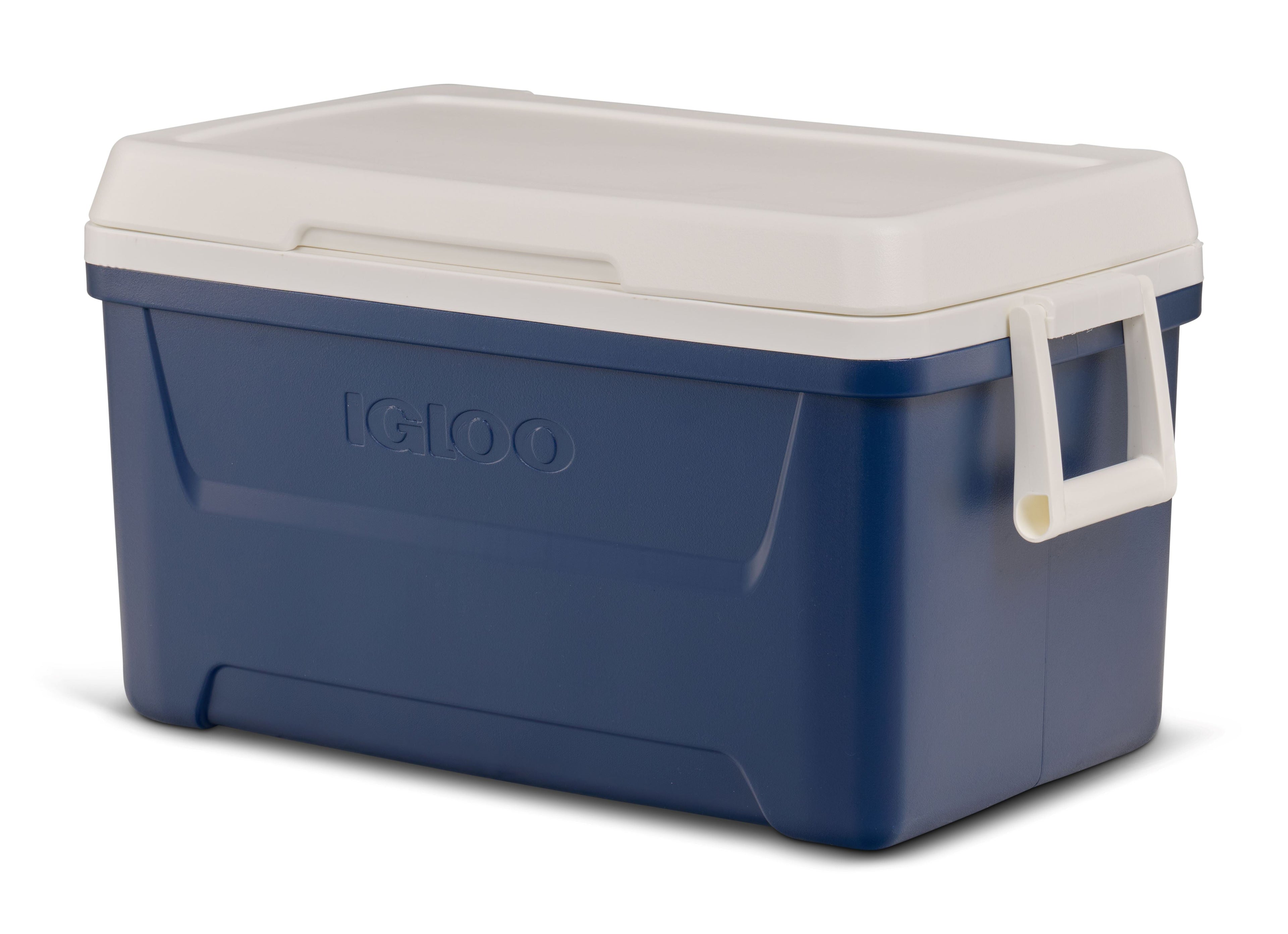 48 QT Laguna Hard Sided Ice Chest Cooler, Red