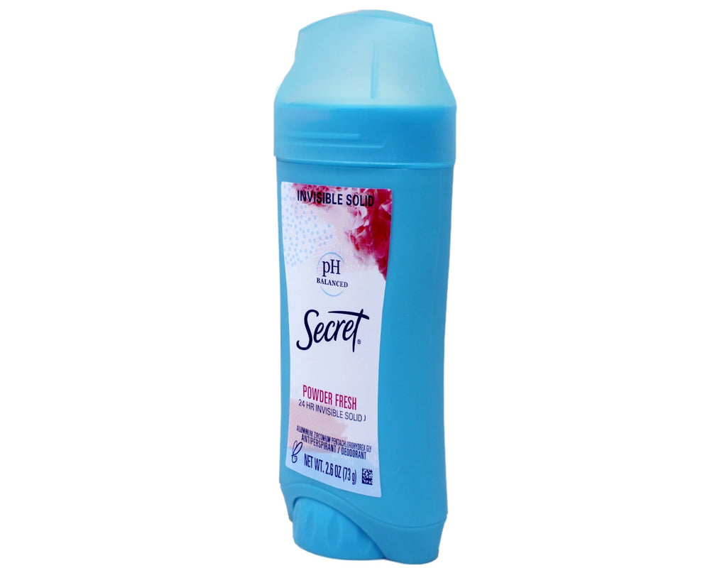 Anti-Perspirant Deodorant, Invisible Solid, Powder Fresh 2.60 oz (Pack of 6)