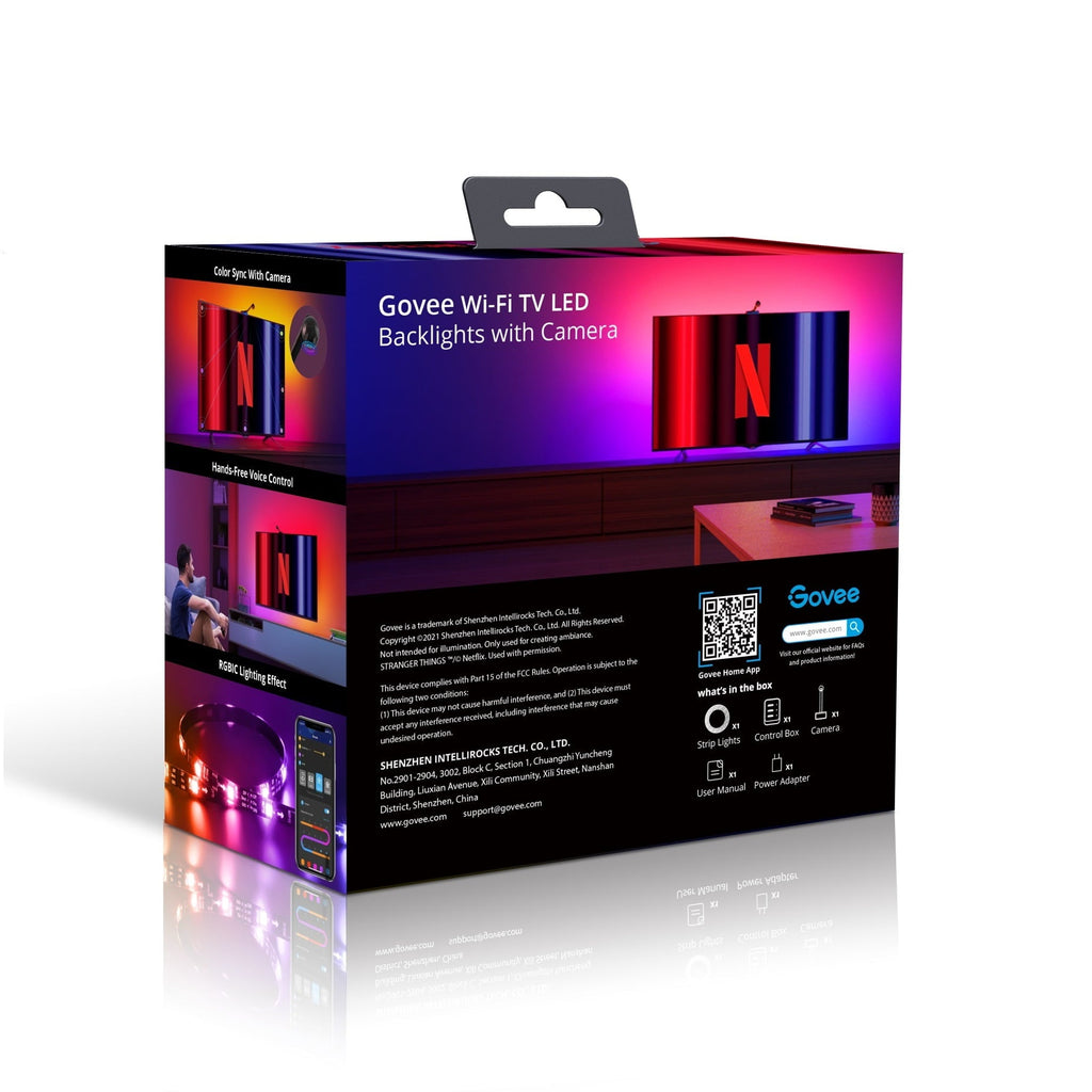 55-65" Co-branded with Netflix LED Backlight Television Type with Wi-Fi, Camera, Microphone