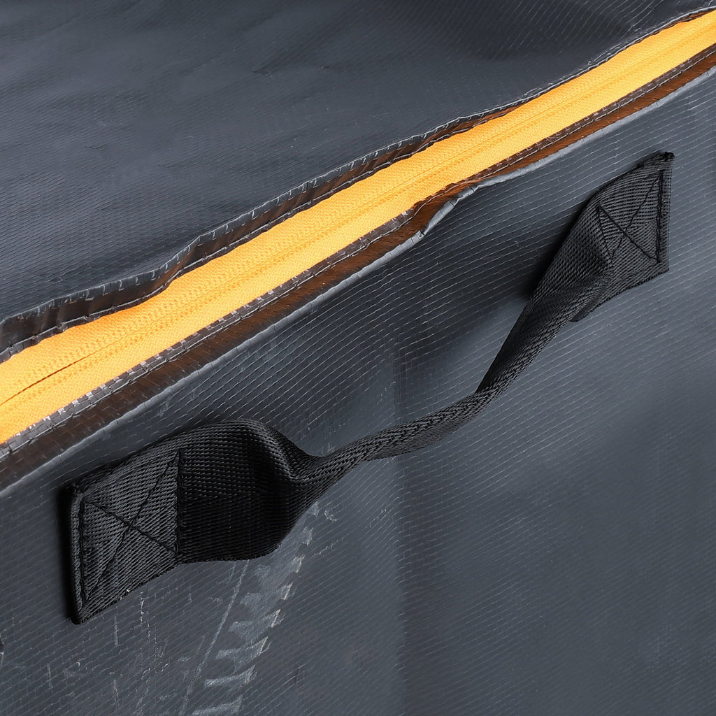 22.1 Gallon, Large, Heavy-Duty Collapsible Utility Storage Bag with Zipper and Reinforced Handles