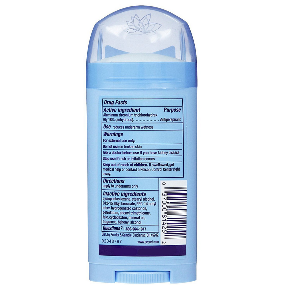 Invisible Solid Antiperspirant & Deodorant, Clean Lavender 2.60 oz