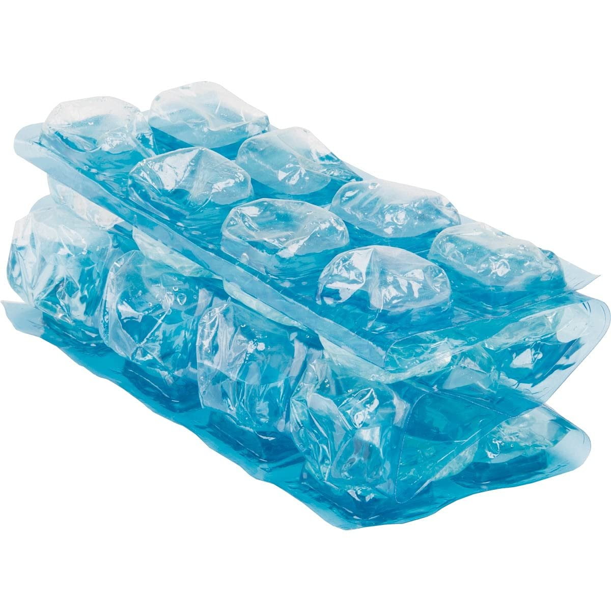 1 Lb. Maxcold Thermocooler with Flexible Ice Cube Sheet, Blue
