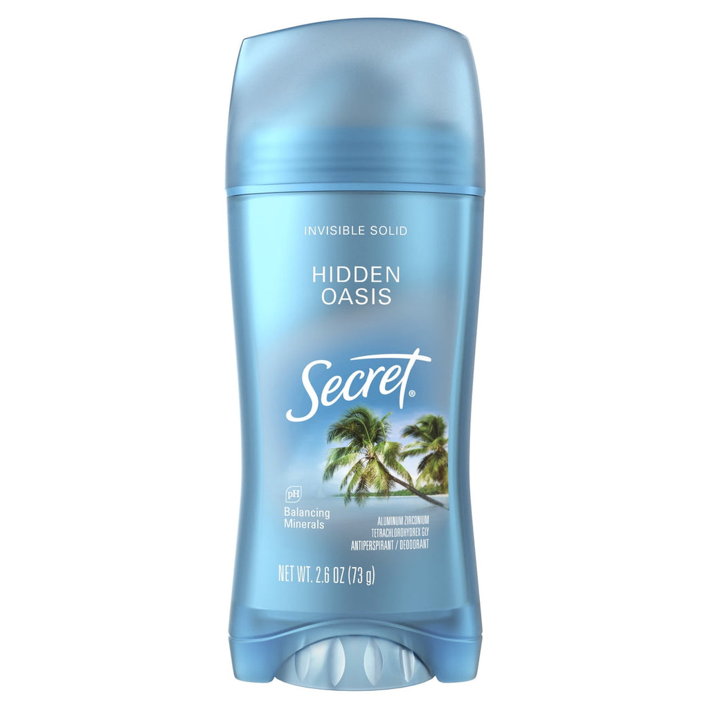 Fresh Invisible Solid Antiperspirant & Deodorant for Women, Hidden Oasis, 2.6oz