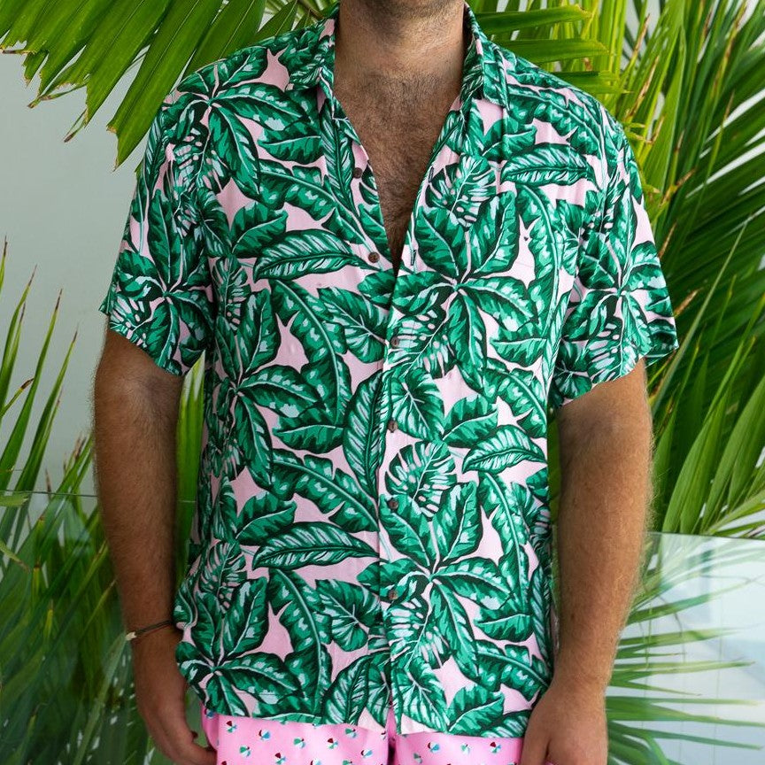 The Fronds With Benefits - Short Sleeve Shirt