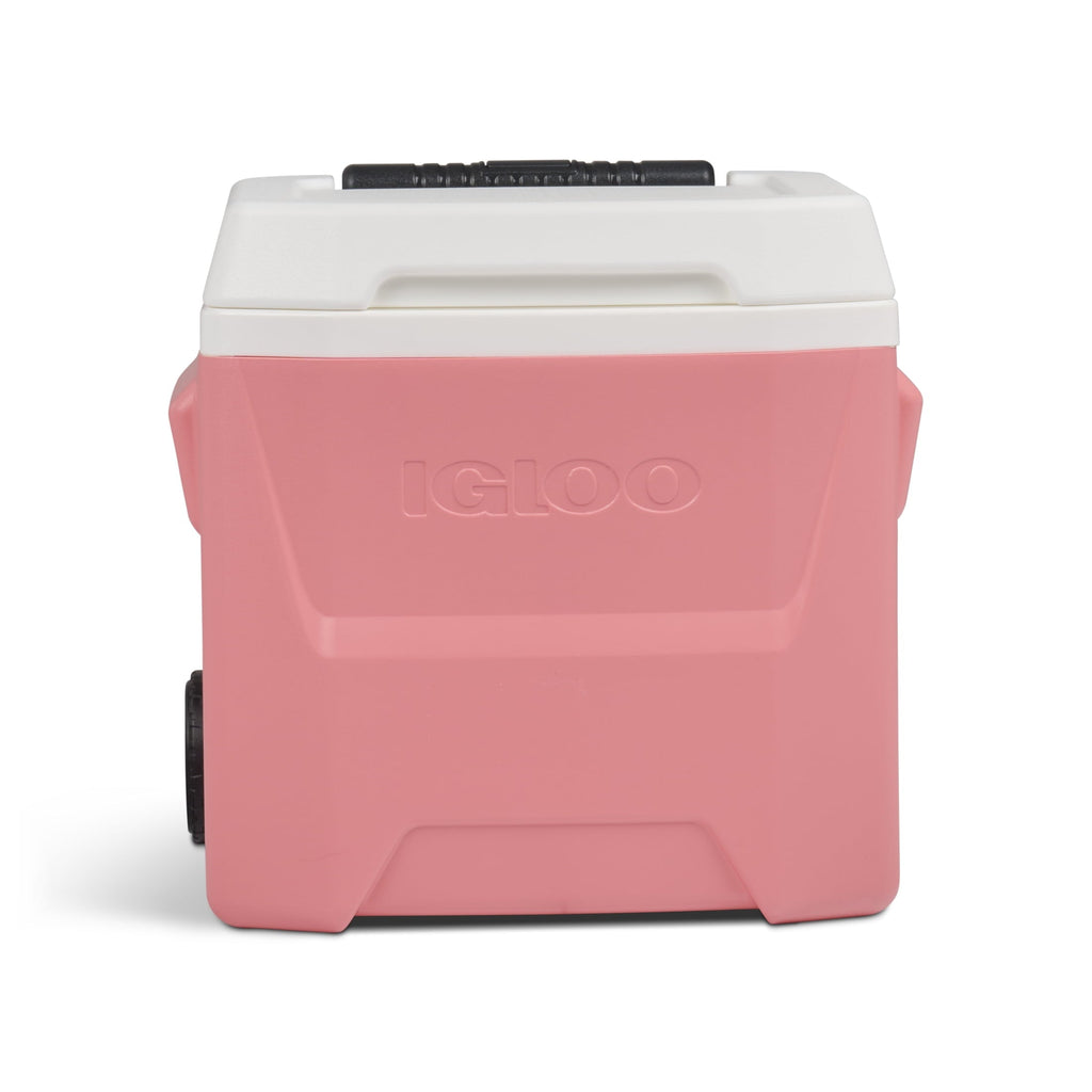 16 QT Laguna Hard Sided Ice Chest Cooler with Wheels, Aqua Blue