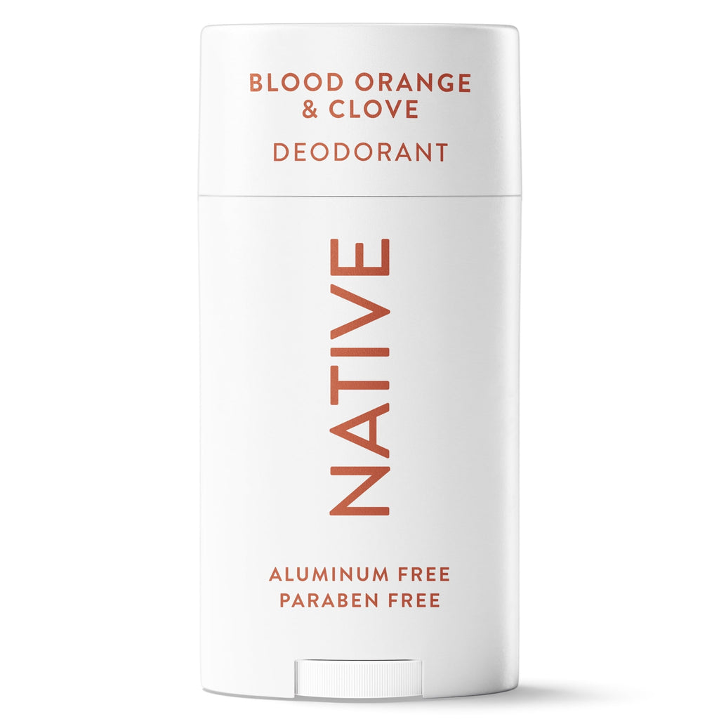 Aluminum Free Deodorant For Women, 72 Hour Solid Deodorant Stick, Blood Orange & Clove, 2.65oz