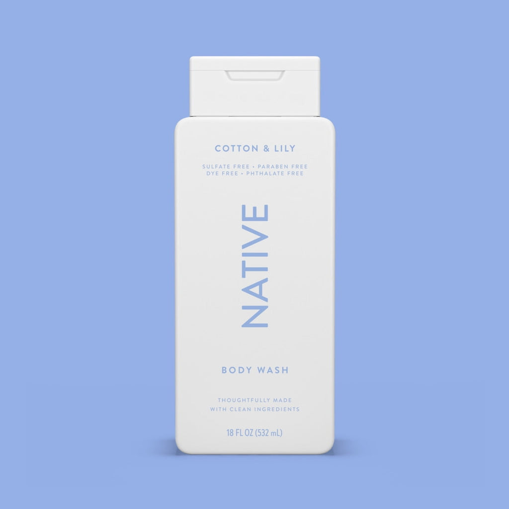 Body Wash, Coconut & Vanilla, Sulfate Free, Naturally Derived Ingredients, 24hr Freshness, for Women & Men, 18 fl oz