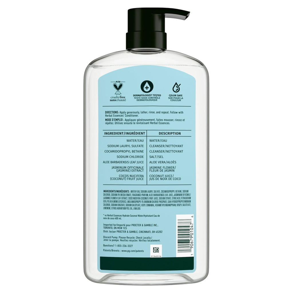 Classics Hydrate Coconut Water and Jasmine Shampoo 33.8 fl oz