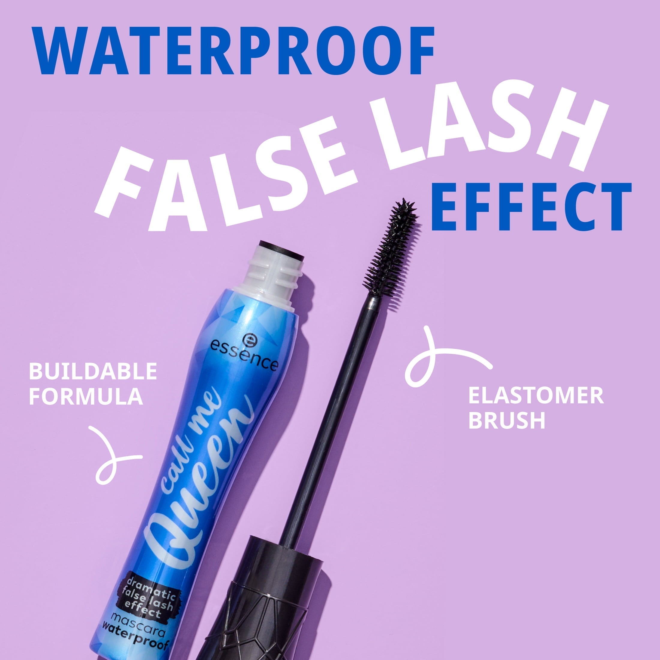 Call Me Queen Dramatic False Lash Effect Mascara, Black