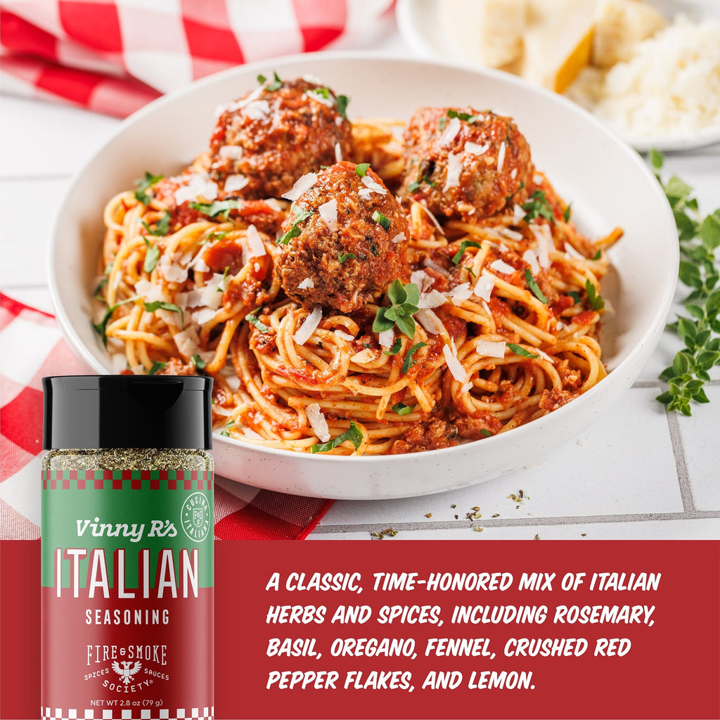 Fire & Smoke Society Italian Seasoning, 2.8 Ounce Mixed Spices & Seasonings