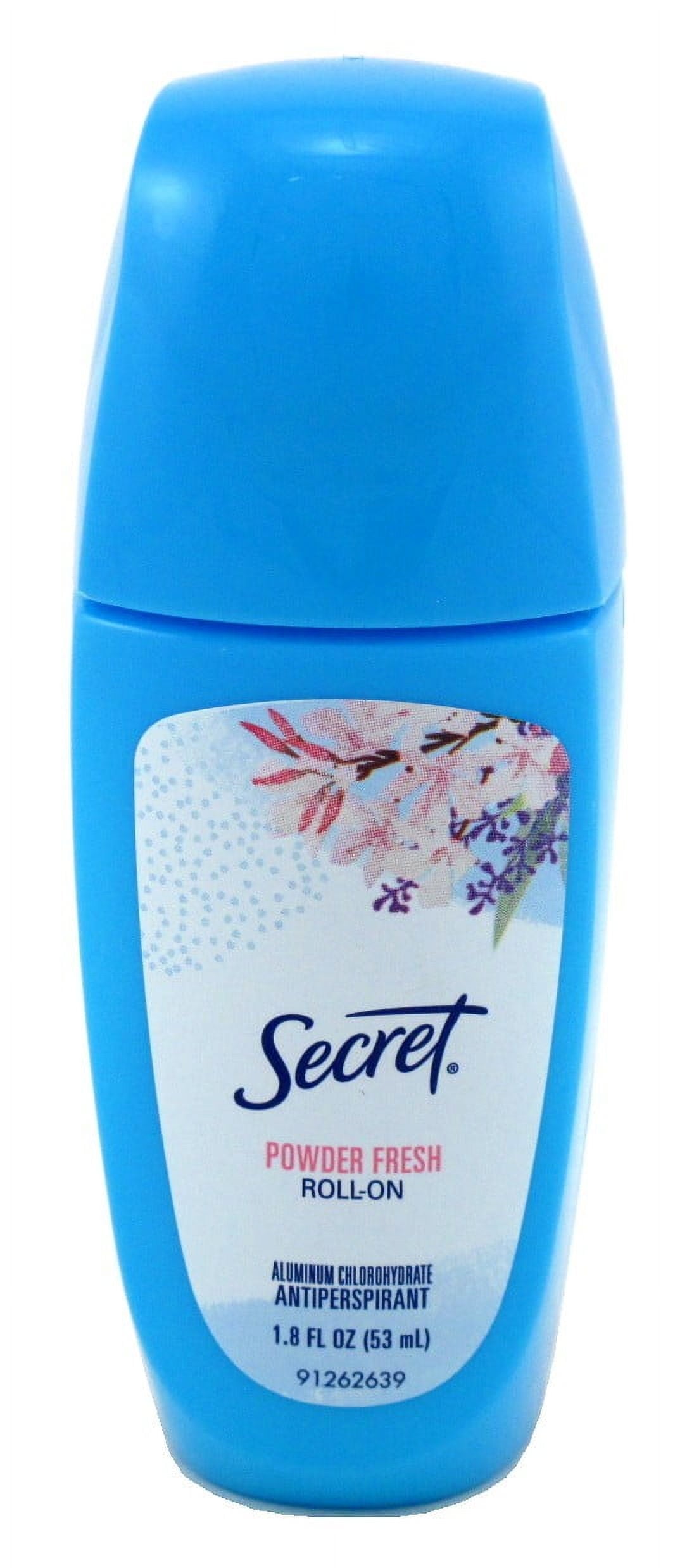 Deodorant Roll-On 1.8oz Powder Fresh Antiperspirant (Pack of 3)