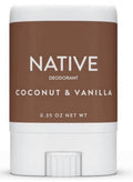 4 - Native Deodorant Coconut & Vanilla, Mini Travel Size, 0.35 oz.