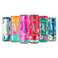 New Energy Drink Variety Pack Pink Slush, Blue Slush, Cherry Slush, Orange Kiss, Winter Wonderland, Dream Float, Sugar-Free, 12 fl oz Low-Calorie Energy Boost Drink (Pack of 6)