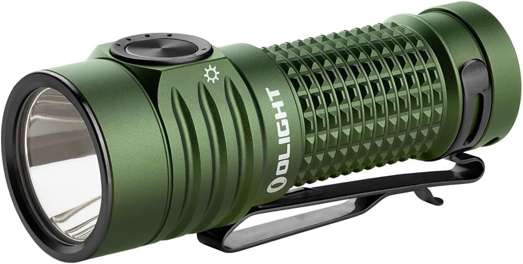 Baton Turbo EDC Rechargeable Handheld Flashlight, 1000 Lumens Compact LED and 510 Meters Long Throw Powerful Light, with Two-Way Clip and Landyard for Camping, Home Use (Roadster)