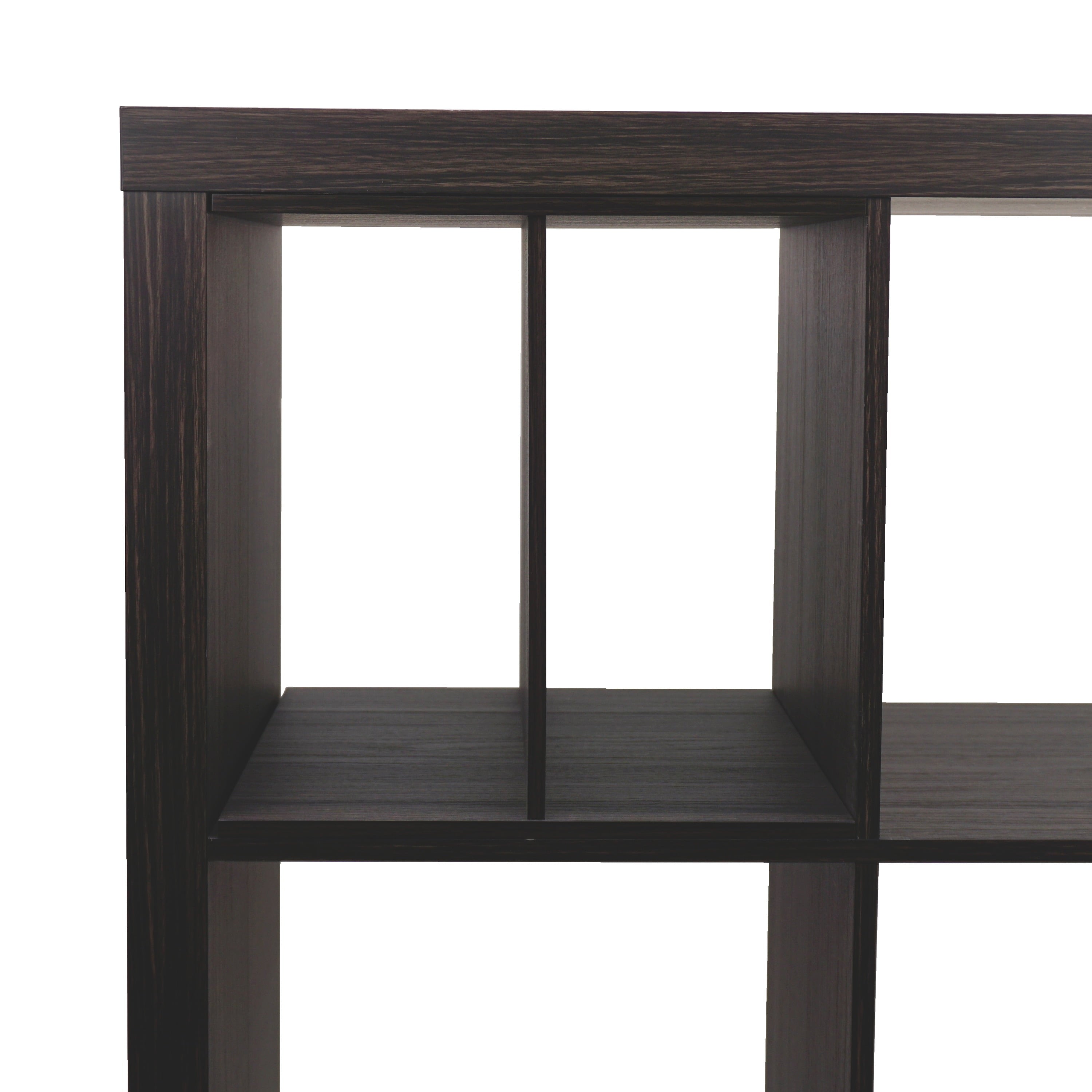 Better Homes & Gardens H Shelf Insert for Cube Organizers, Tobacco Oak
