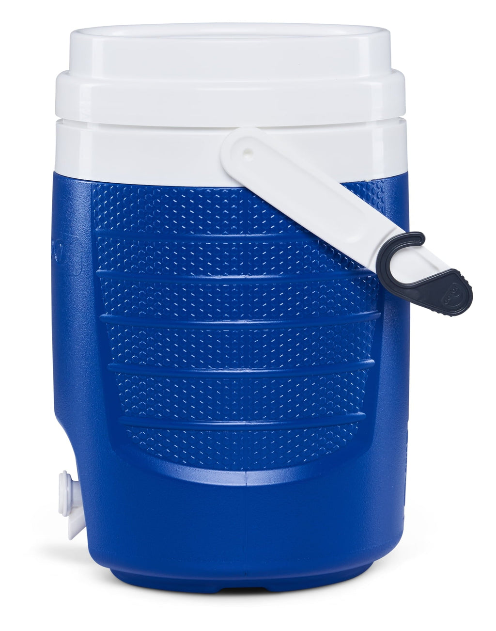 2 Gallon Sports Plastic Beverage Jug with Hooks, Blue
