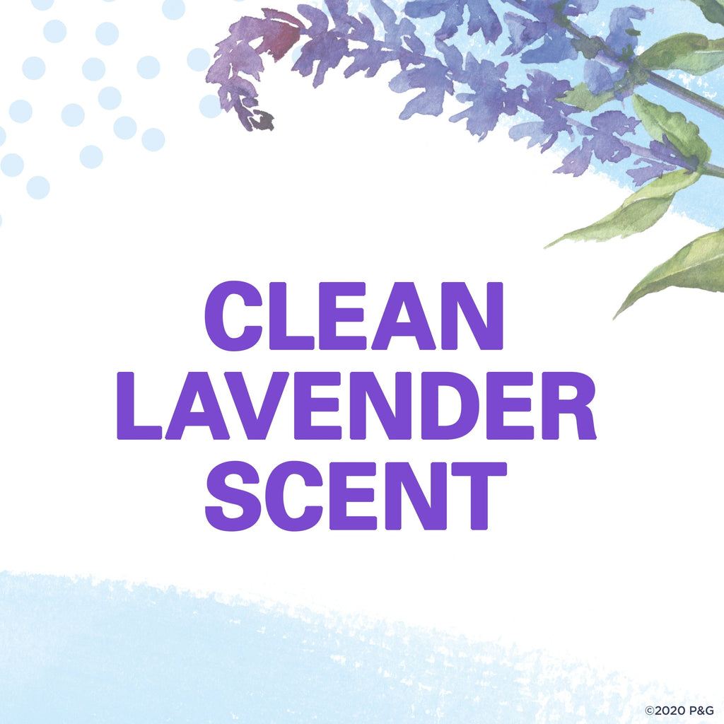 Invisible Solid Antiperspirant and Deodorant, Clean Lavender Scent, Twin Pack, 2.6 oz
