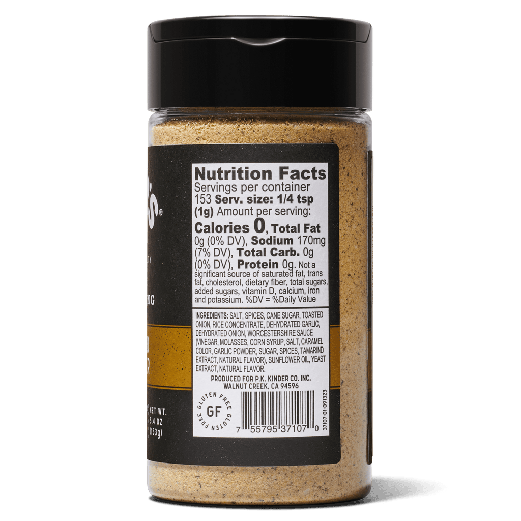 Caramelized Onion Burger Barbecue Rub and Seasoning for, 5.4 oz