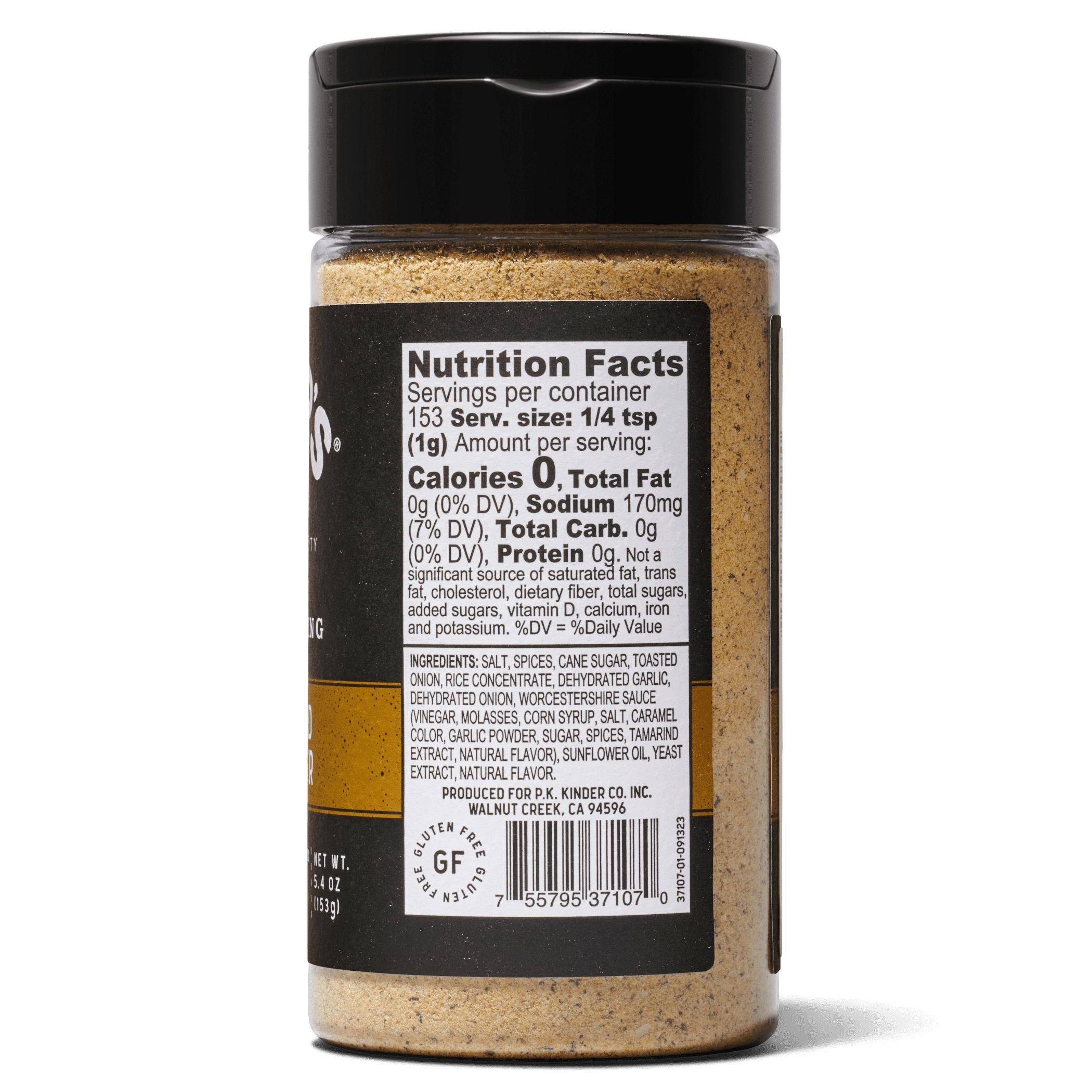Caramelized Onion Burger Barbecue Rub and Seasoning for, 5.4 oz