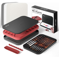 Wet Pallet for Painting Miniatures - 2 in 1 Dry and Wet Palette with Lid, Including 11 Miniature Paint B...