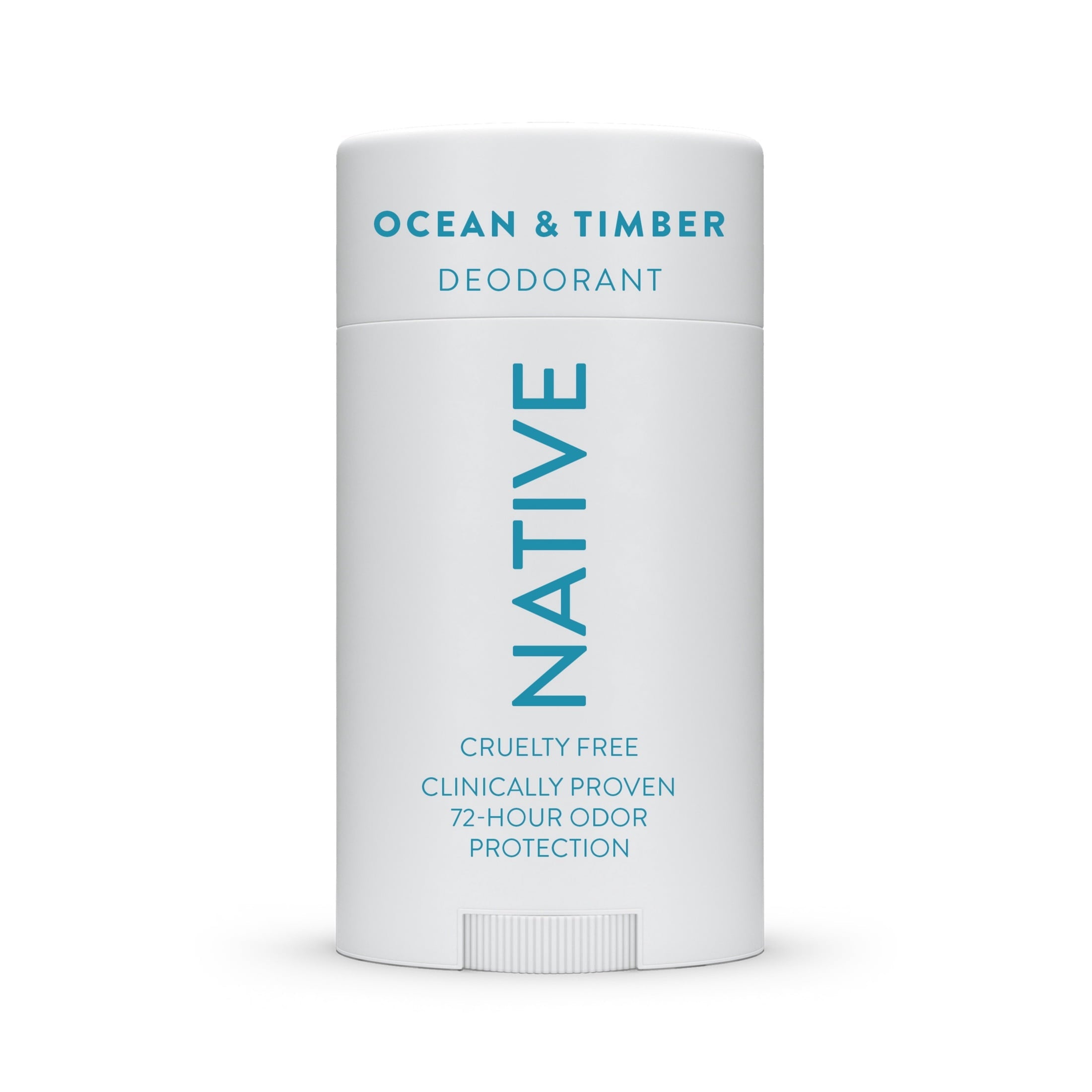 Aluminum Free Deodorant For Men, 72 Hour Solid Deodorant Stick, Ocean & Timber, 3.1oz