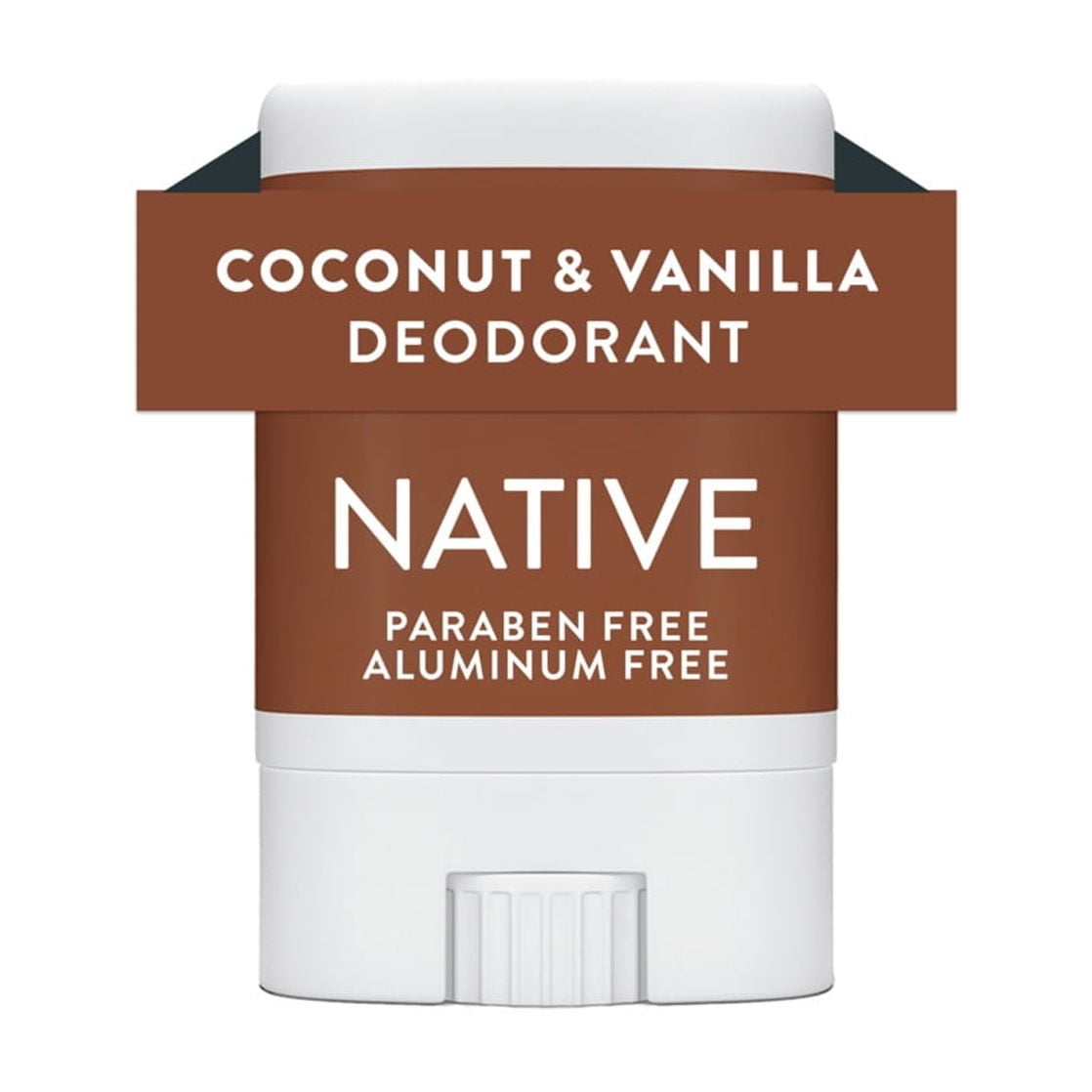 Deodorant, Aluminum Free, Coconut & Vanilla, for Women and Men, Travel Size 0.35 oz