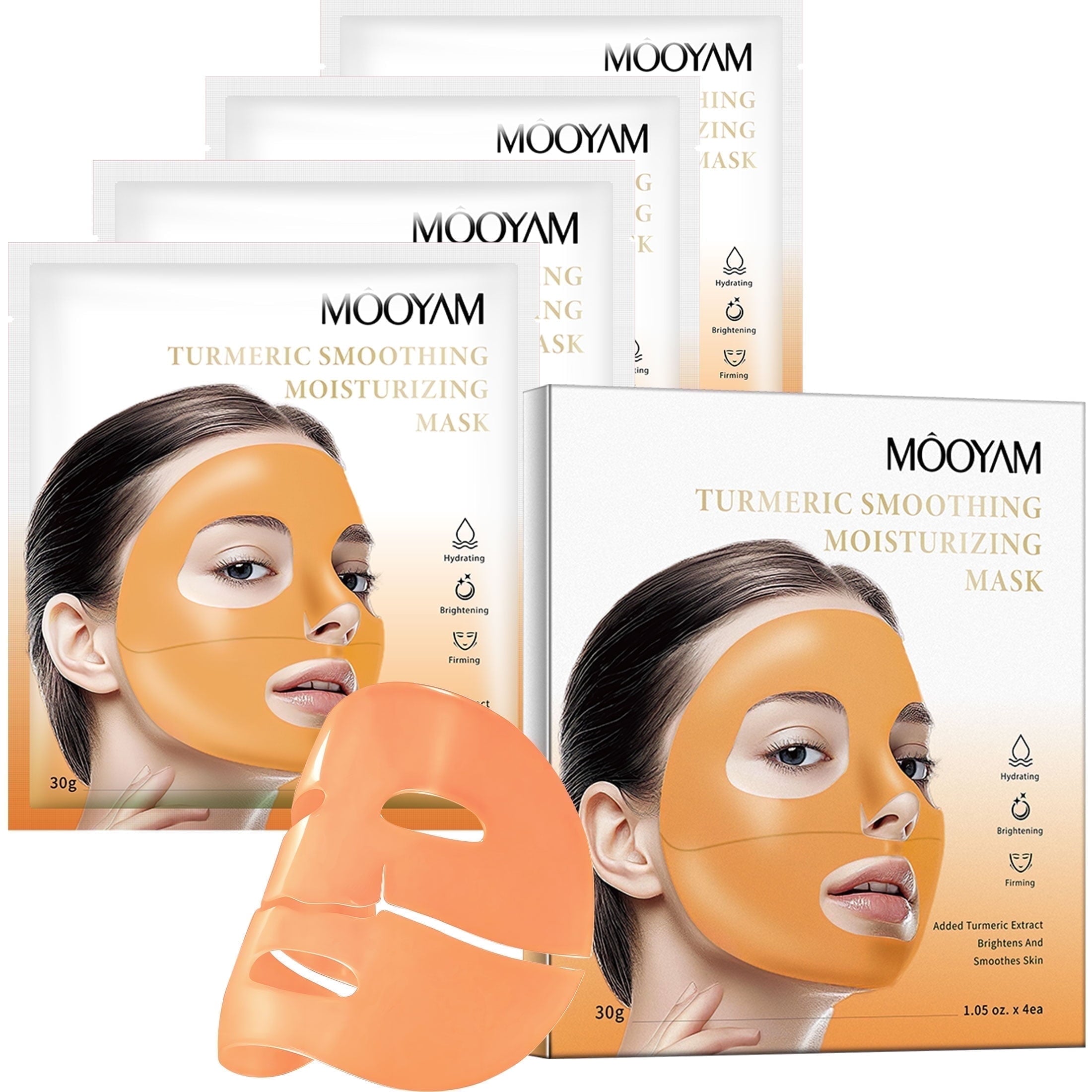 11 Pack Fruit Moisturizing Facial Mask Sheet, Rich in Fruit Essence Face Mask to Brighten and Hydrate Dull Skin